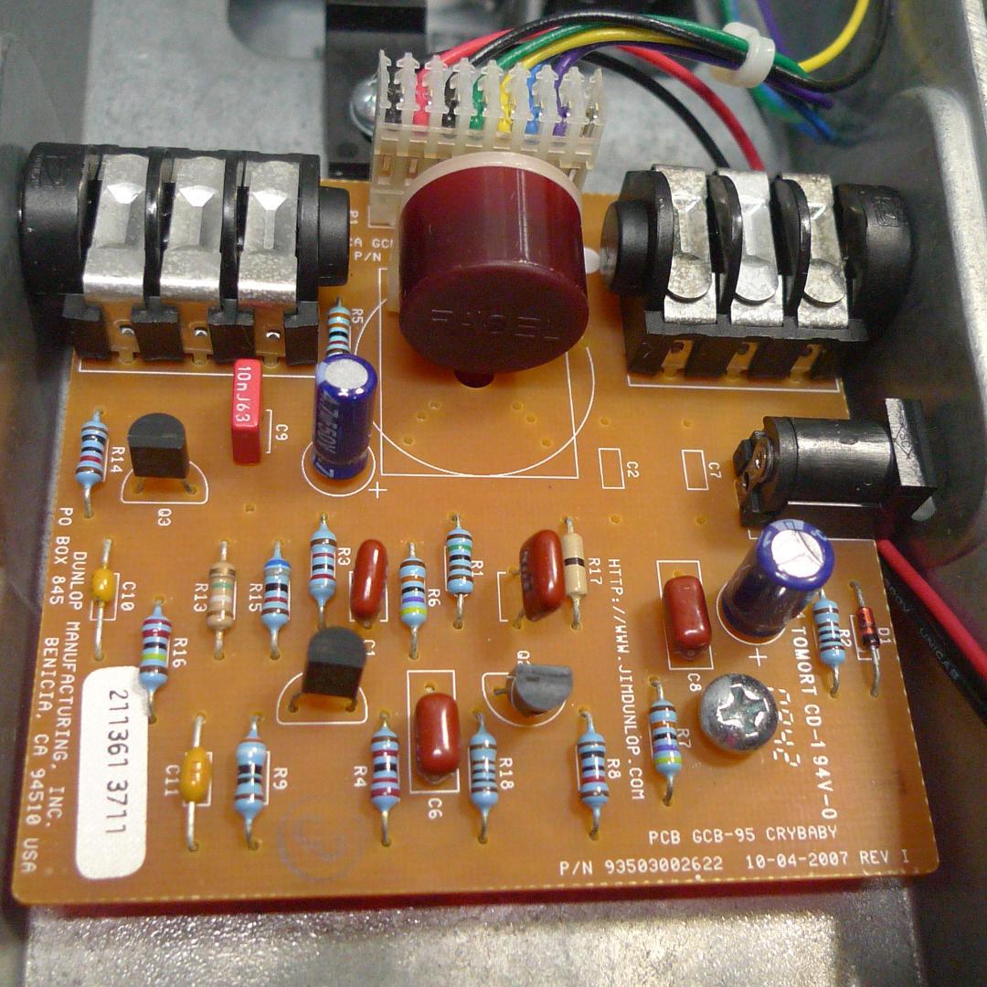 y805■WYLDE Wah cry baby ボディ＋アーティストモデル？基板