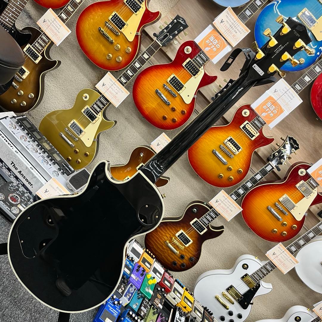 【11546】FGN Fujigen レスポール カスタム タイプ ブラック