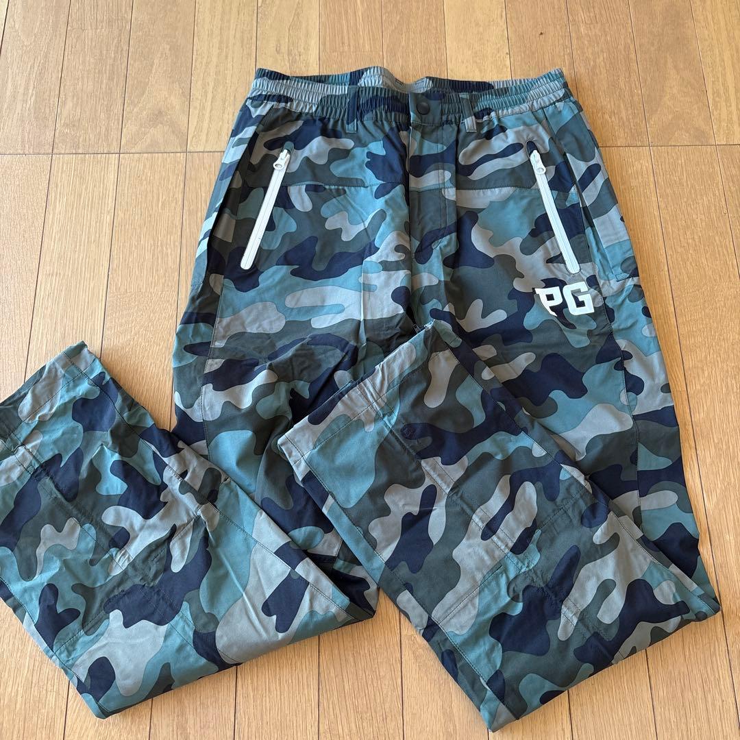 パーリーゲイツレインウェア　カモフラ　4