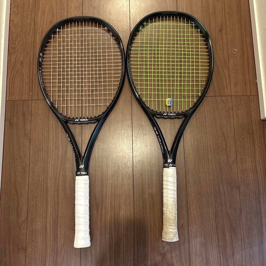 i*i様 美品、ヨネックス　イーゾーン98 軽量化カスタム　マッチペア　2本セッ