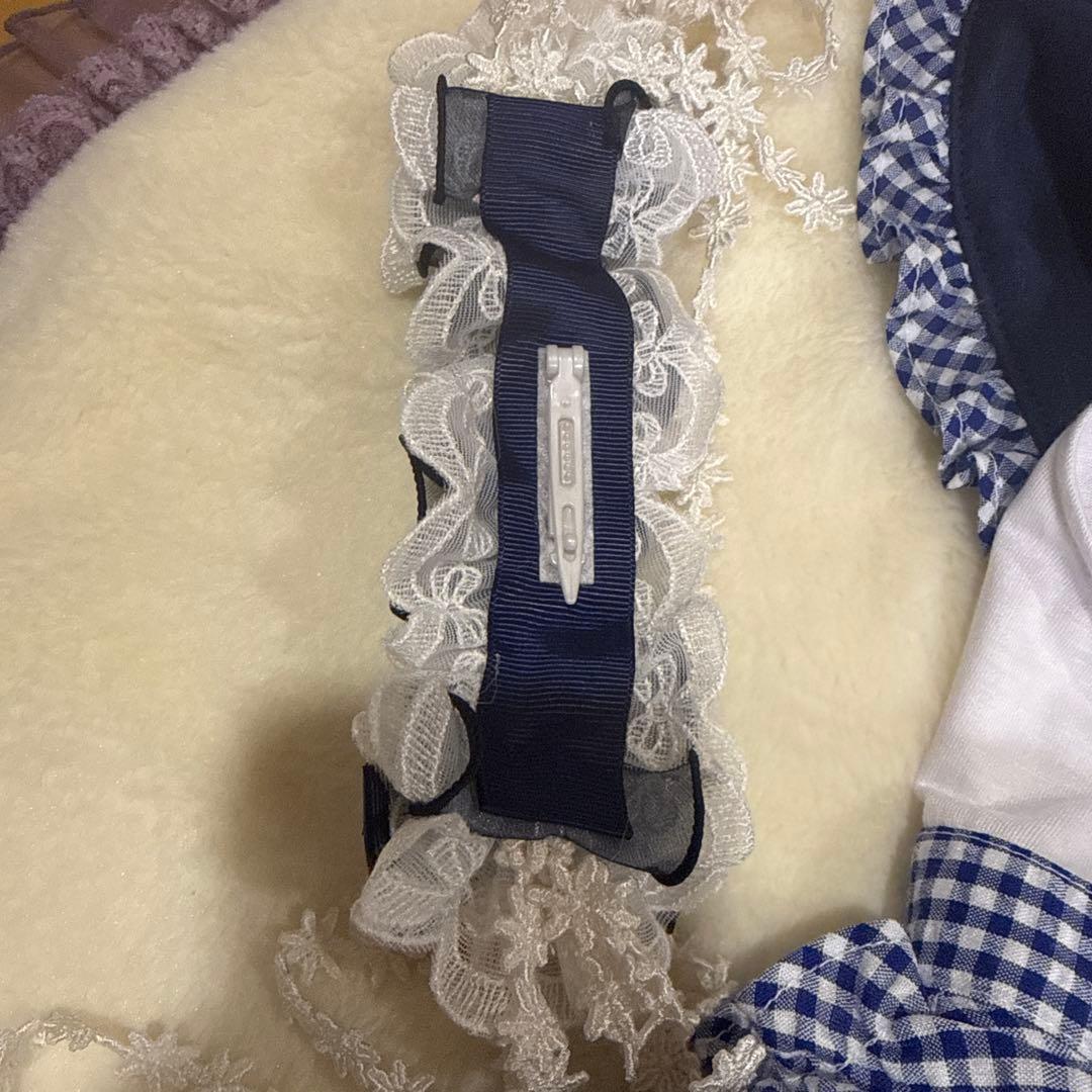 きゃんナナ　いちごのドレスとヘッドドレスセット