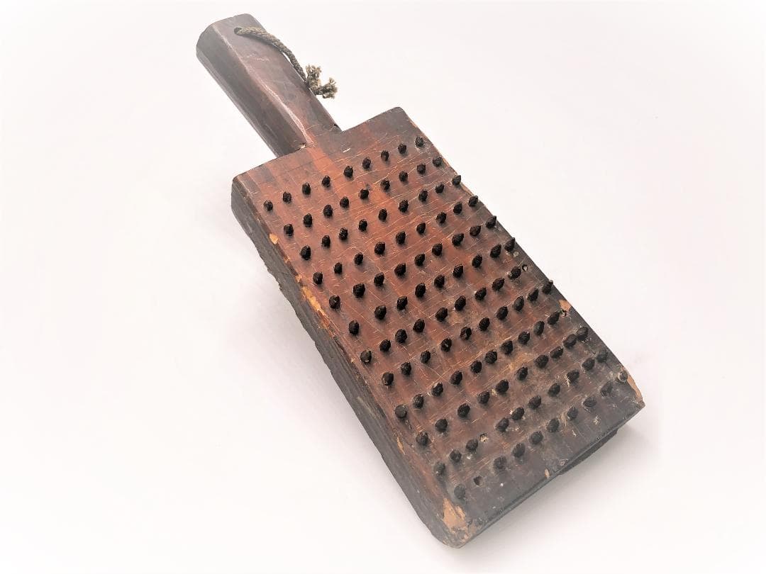 【 鬼おろし 】　木製おろし器　室町時代