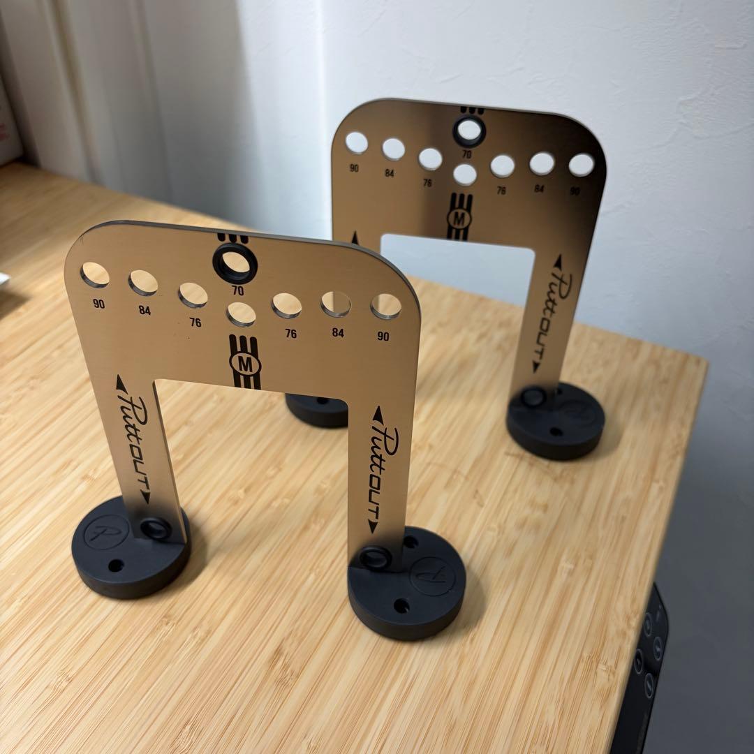 Puttout パッティングプレーン アライメントスティックセット