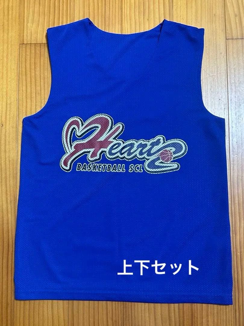 バスケットボールハーツ　ユニフォームセット　160cm