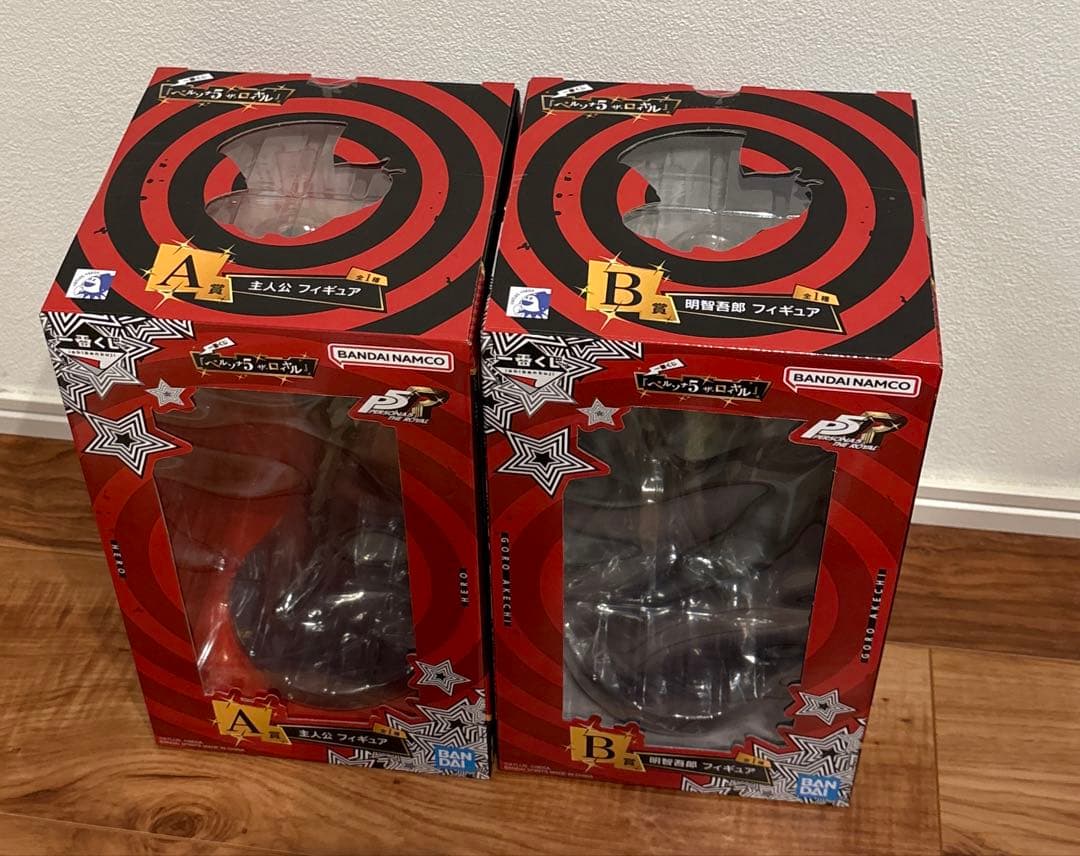 一番くじ ペルソナ5 ザ・ロイヤルA.B賞セット　明智吾郎フィギュア　主人公