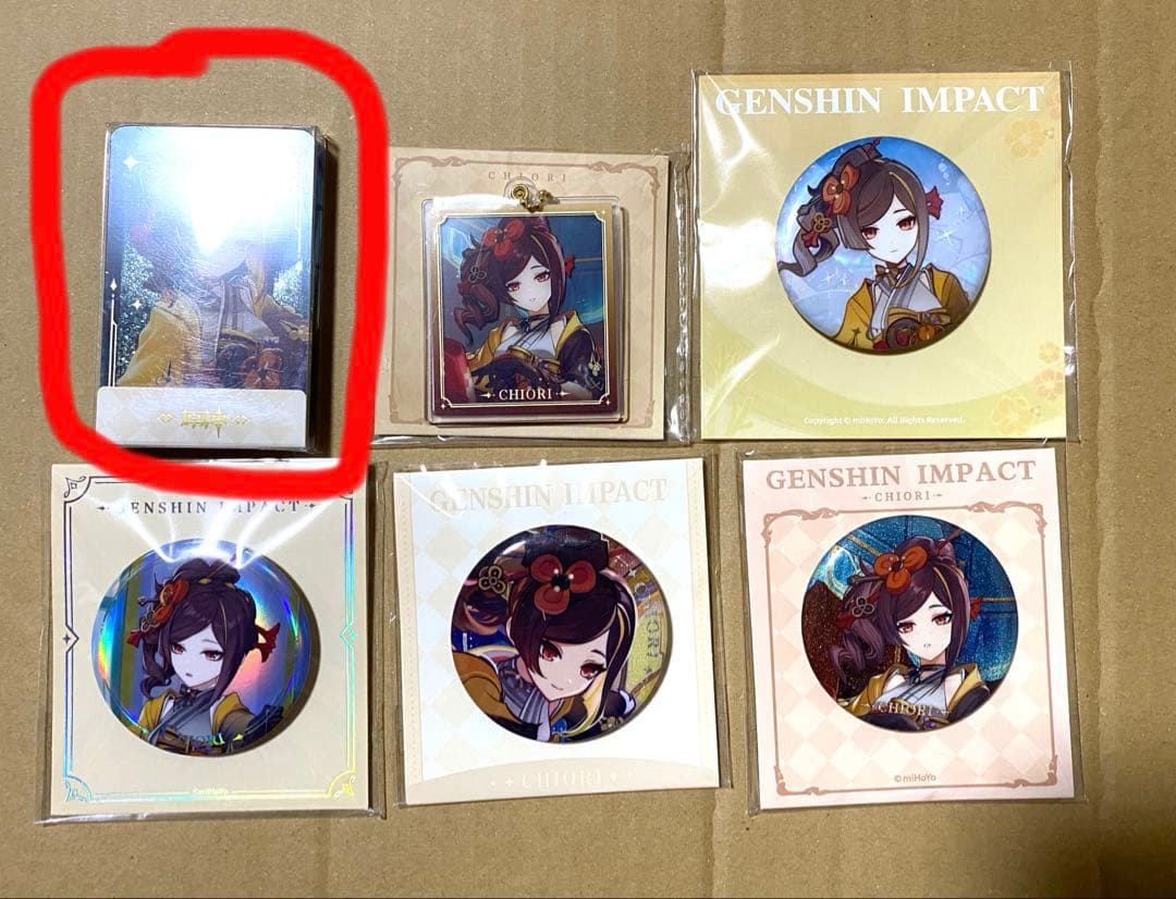 原神 千織 グッズセット　まとめ売り