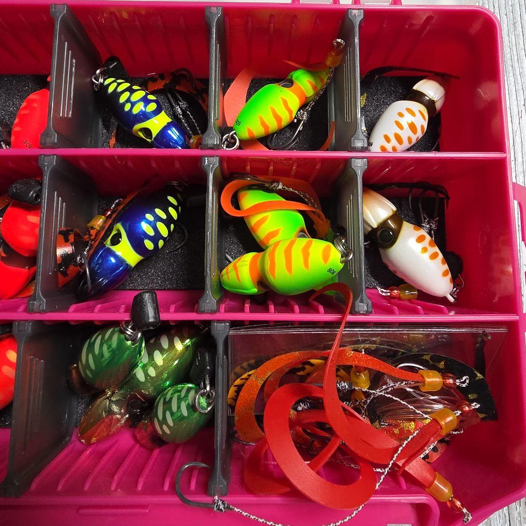 ※ヒデゴン様※JACKALL TG ビンビンスイッチ まとめ売り 紅牙ケース付き