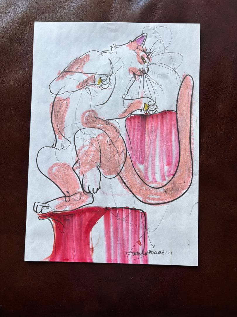 木原千春さんドローイング20点