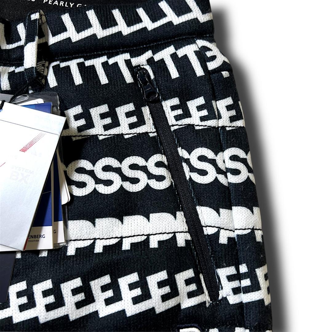 パーリーゲイツ 定価3.6万 裏起毛ミドルゲージ天竺 DiAPLEX中綿パンツ