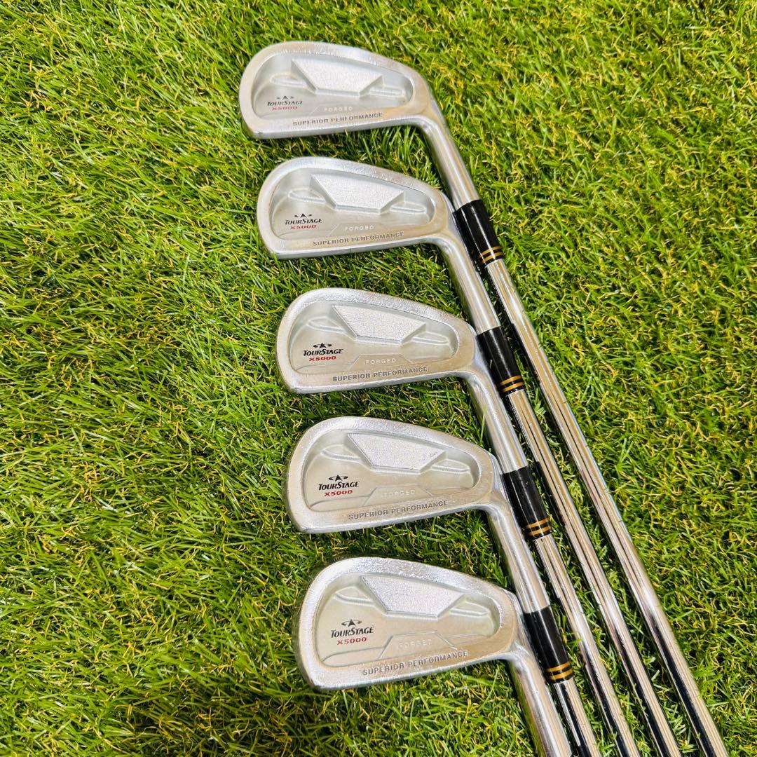 【男性用】TOURSTAGE X5000 アイアンセット 9本