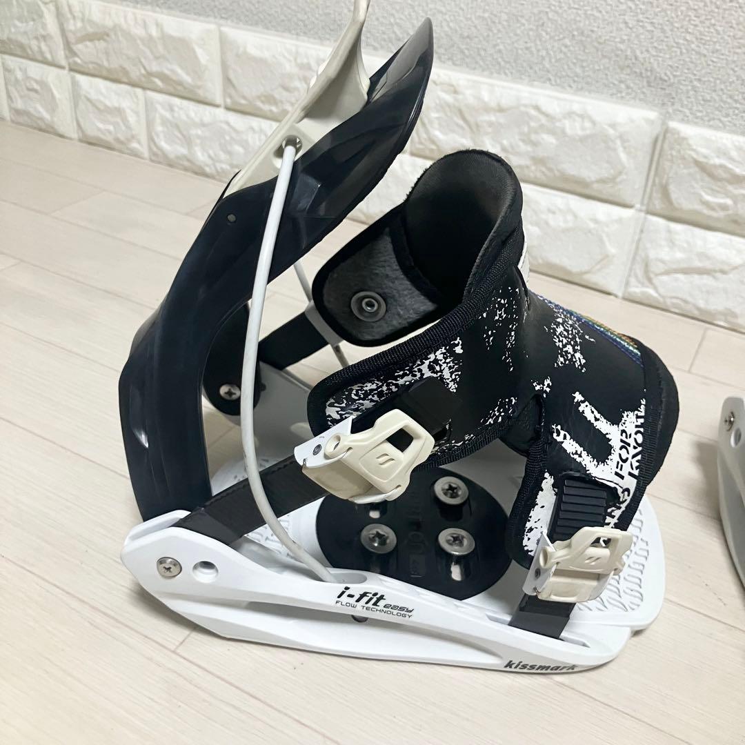 Lサイズ/キスマーク i-Fit easy スノーボードバインディング