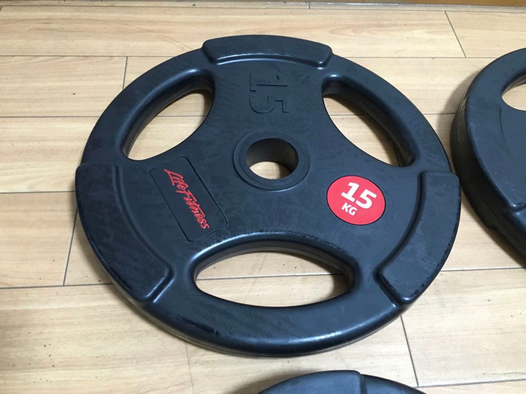 オリンピックプレートLifefitness 50kg/穴径50mm