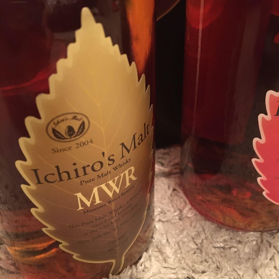 イチローズモルトMWR、WWR、DD  リーフシリーズ飲み比べ