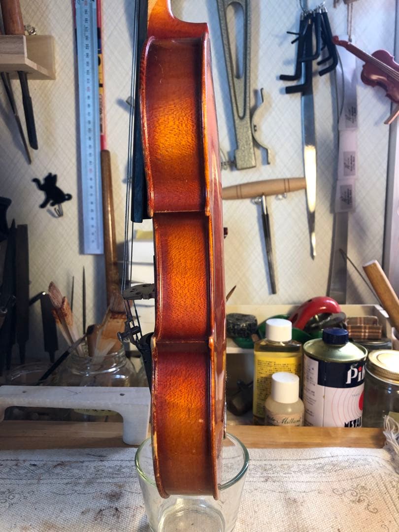 【駒&魂柱調整済】Suzuki分数バイオリンNo280 1/8 1977