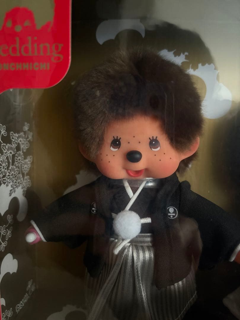 ウエディングモンチッチ　和装　モンチッチ　箱入り