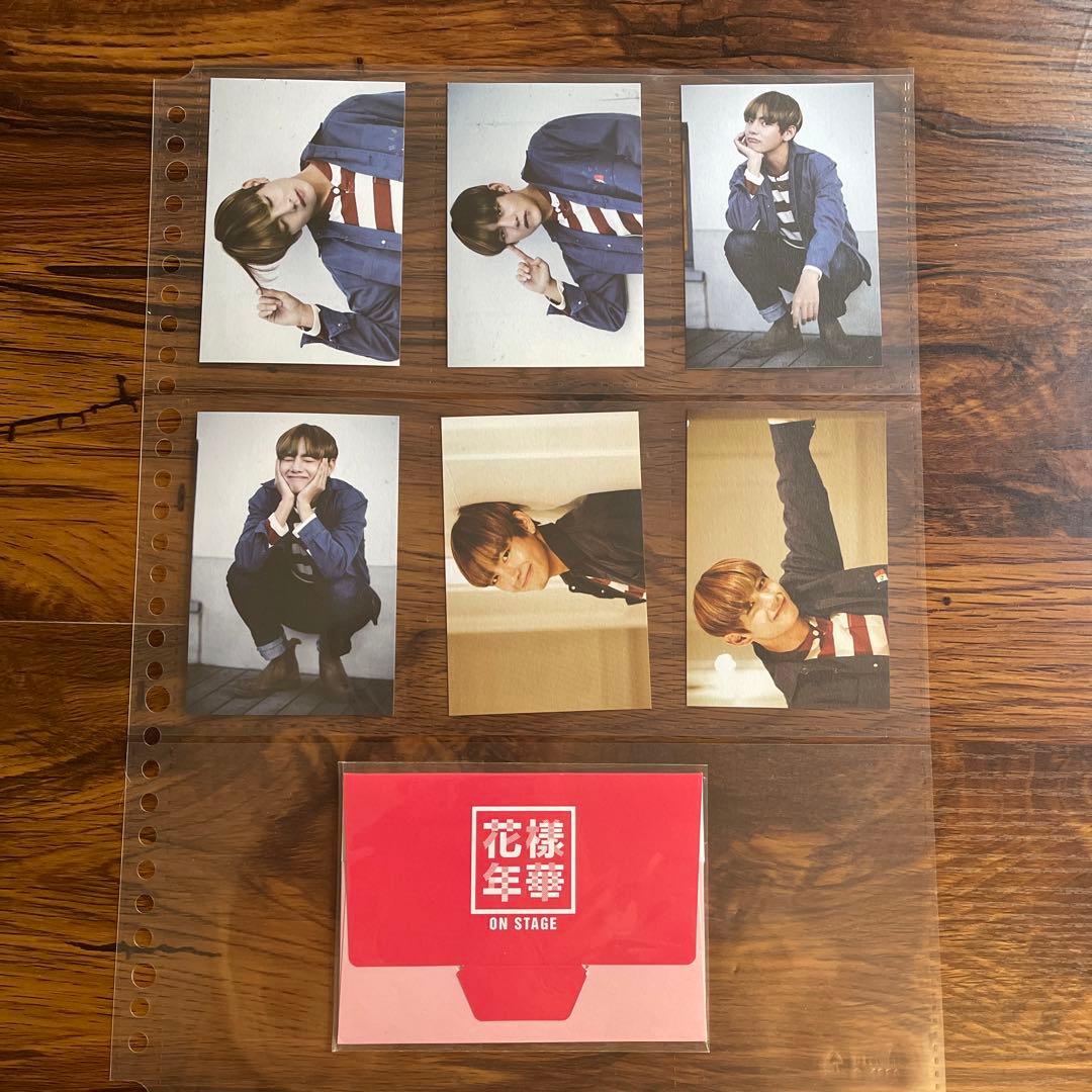 BTS 防弾少年団 ミニフォト テヒョン V 花様年華 ONSTAGE オンステ