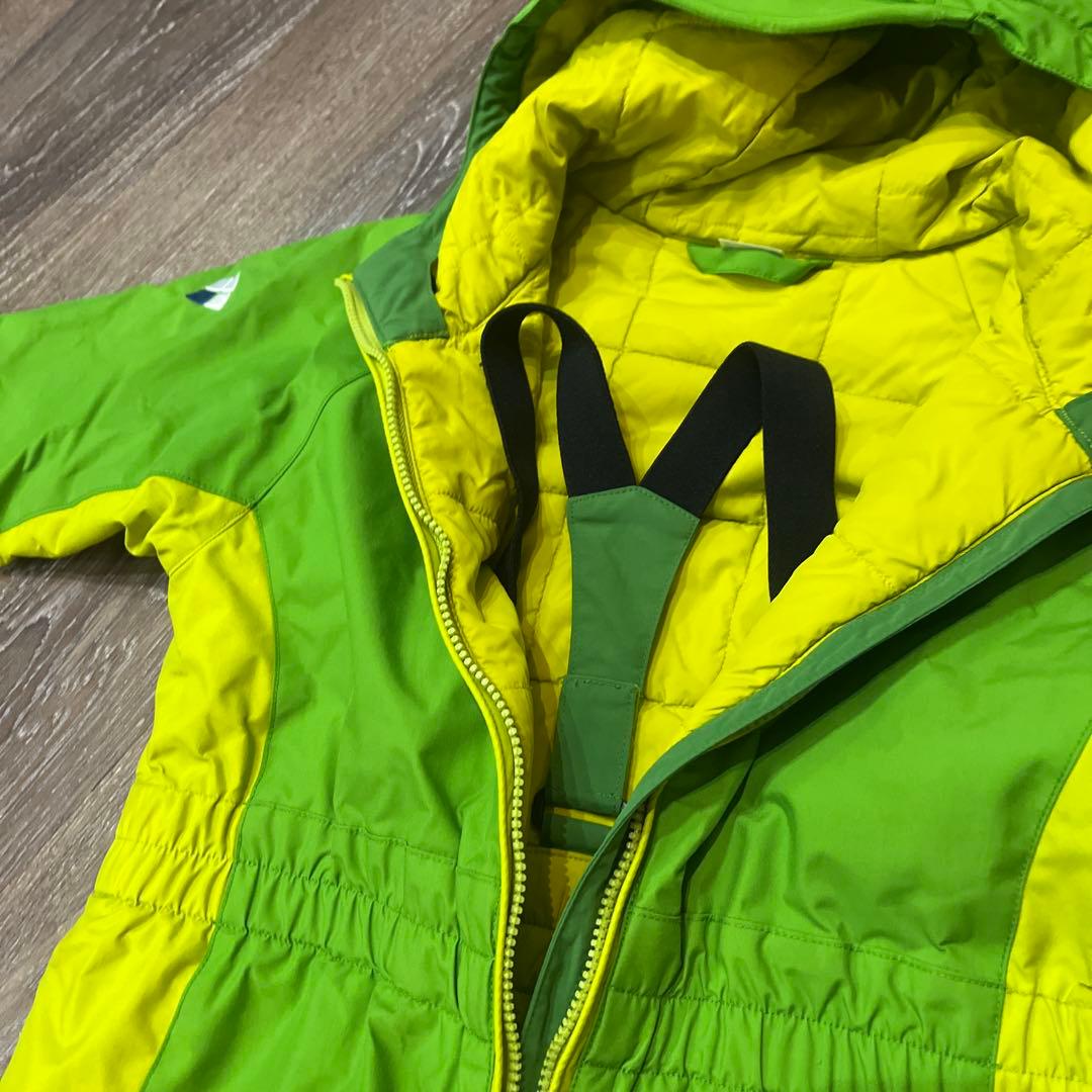 mont-bellモンベル100 男の子　スノーウェア　つなぎ