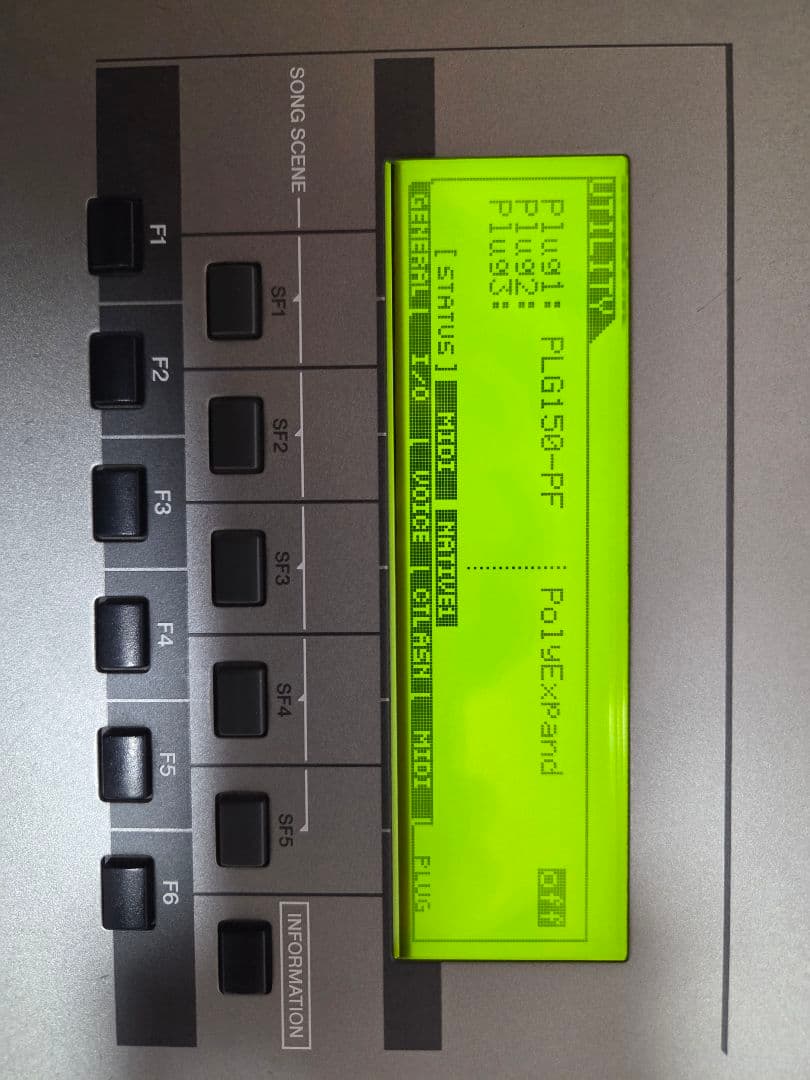 【希少】YAMAHA MOTIF 7 PLG150-PF 純正紙マニュアル付き