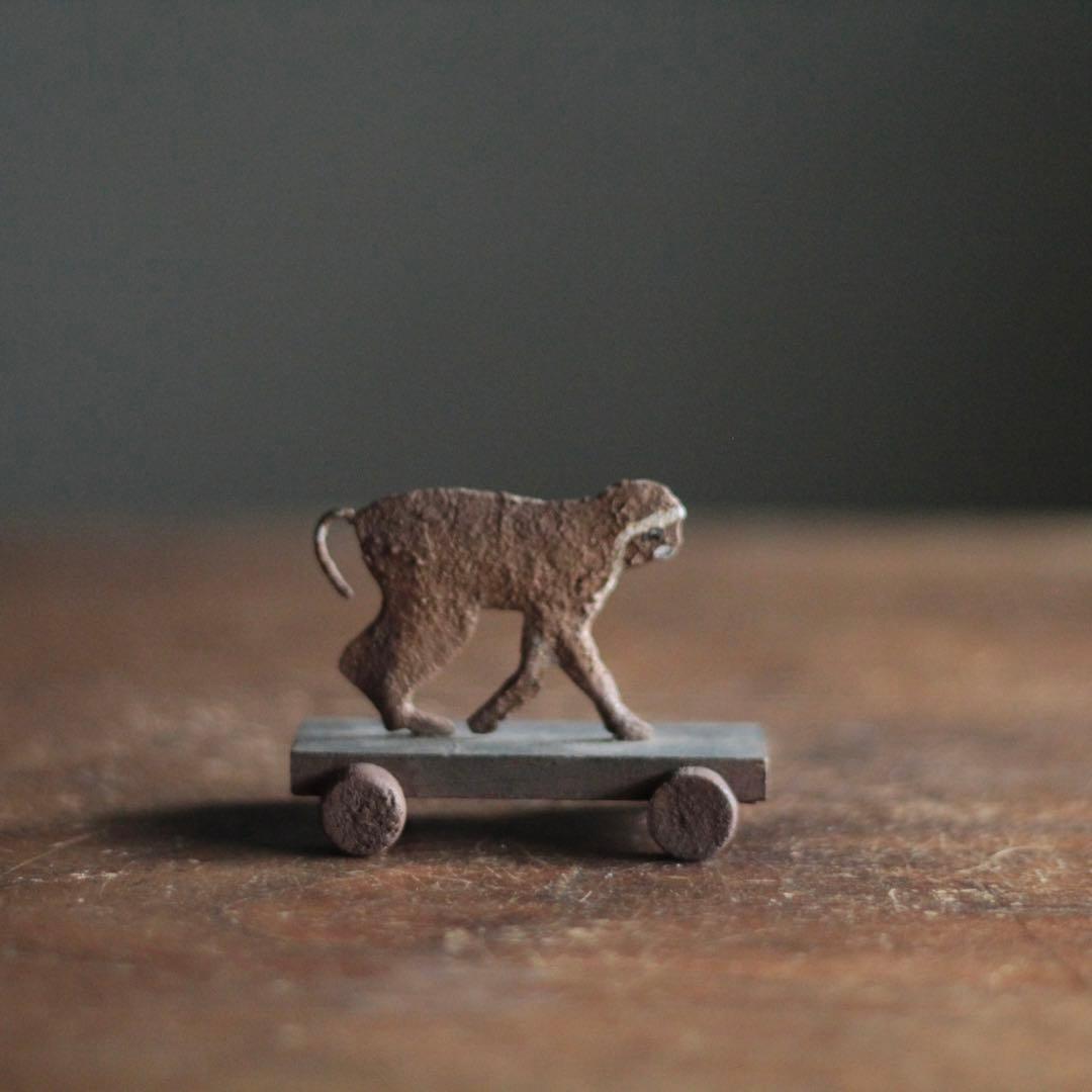 古い フランス 猿車 オブジェ 古道具 アンティーク