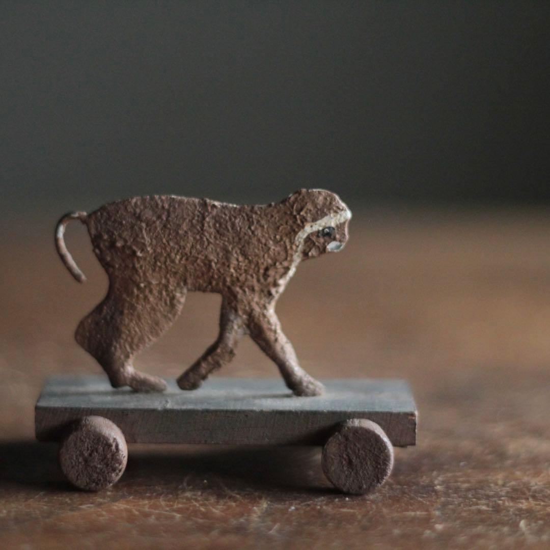 古い フランス 猿車 オブジェ 古道具 アンティーク