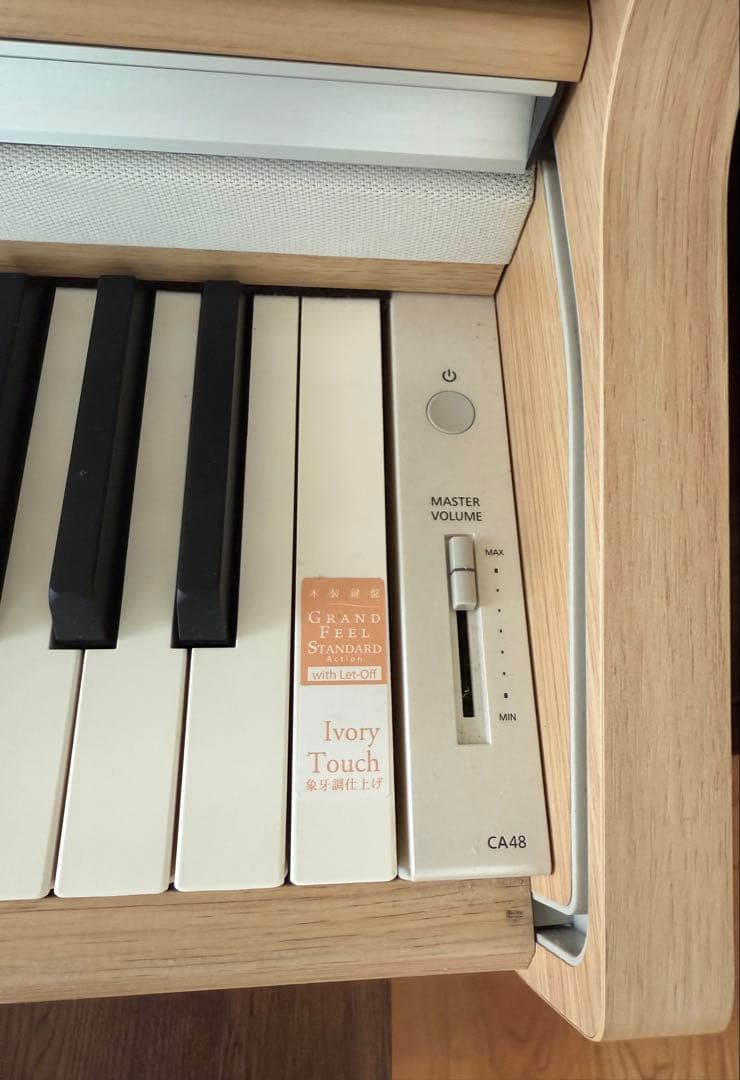 ナチュラルウッド 88鍵 電子ピアノ