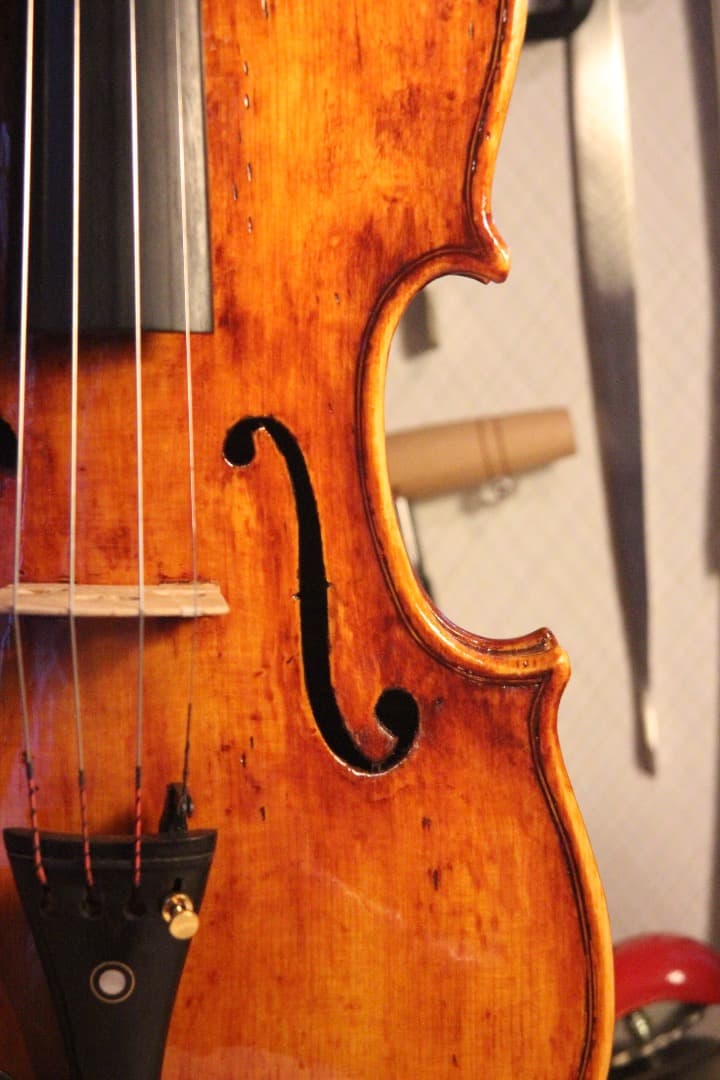 【12/30更新.製作楽器①】バイオリン(ガダニーニモデル) 4/4 2025