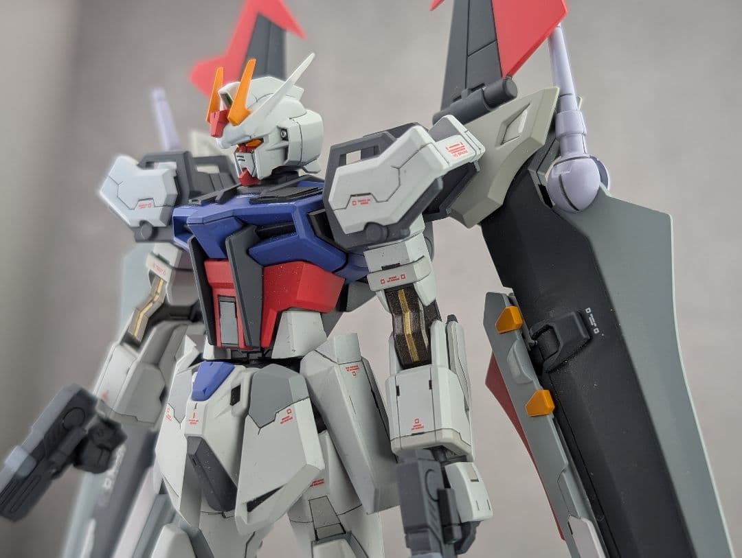 ア*ボ様 EG ストライクノワール　全塗装　完成品 ストライクノワール風　ジャン