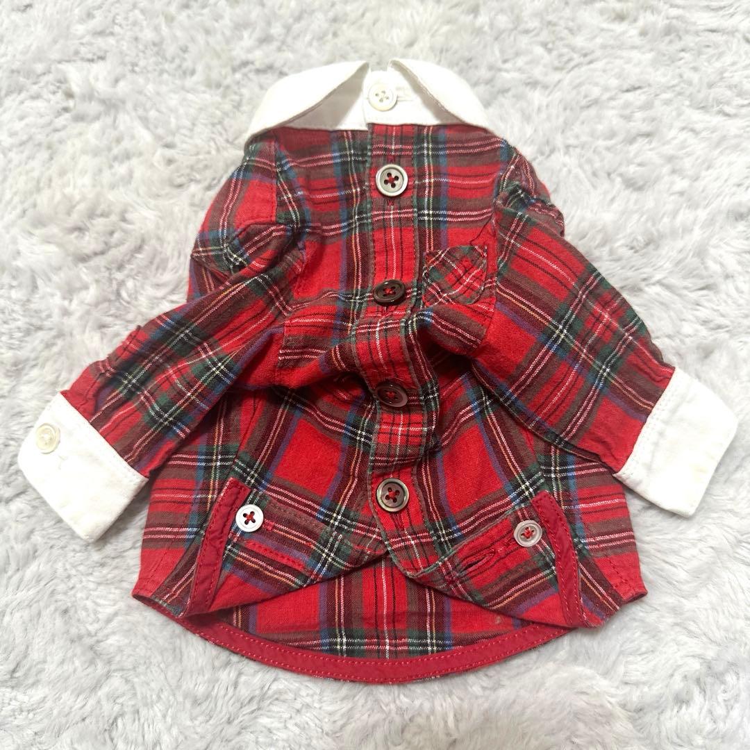 アトリエgg 赤チェックシャツ　19ハーフ