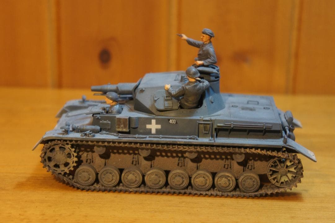 完成品 タミヤ Ⅳ号戦車D型 1/35 汚し塗装 第二次世界大戦 ドイツ軍