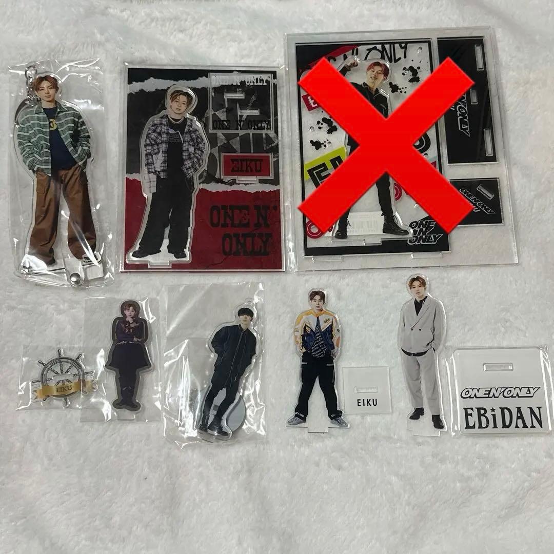 アクスタ　山下永玖　EIKU ワンエン　ONE N' ONLY