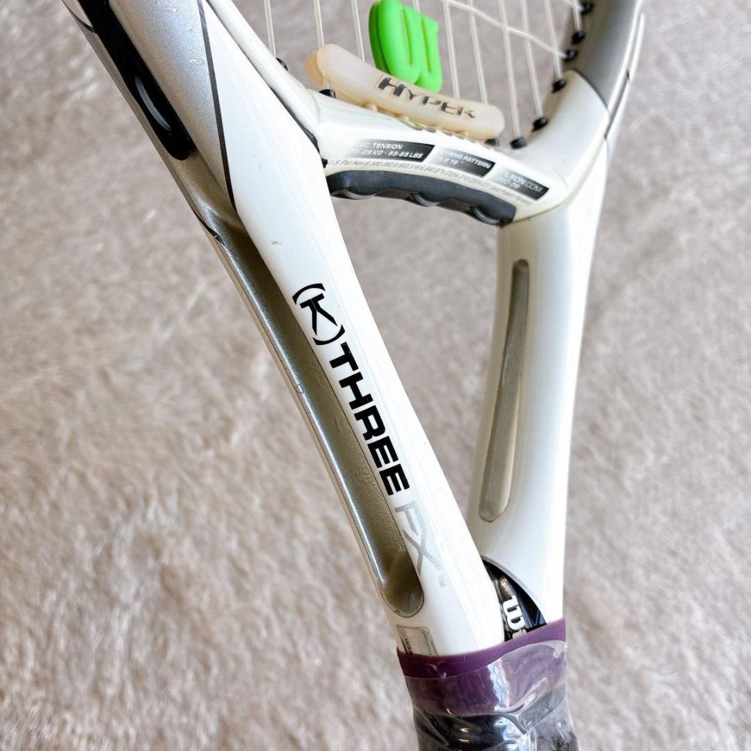 ウィルソン K THREE FX 115 硬式テニスラケット G2 デカラケ