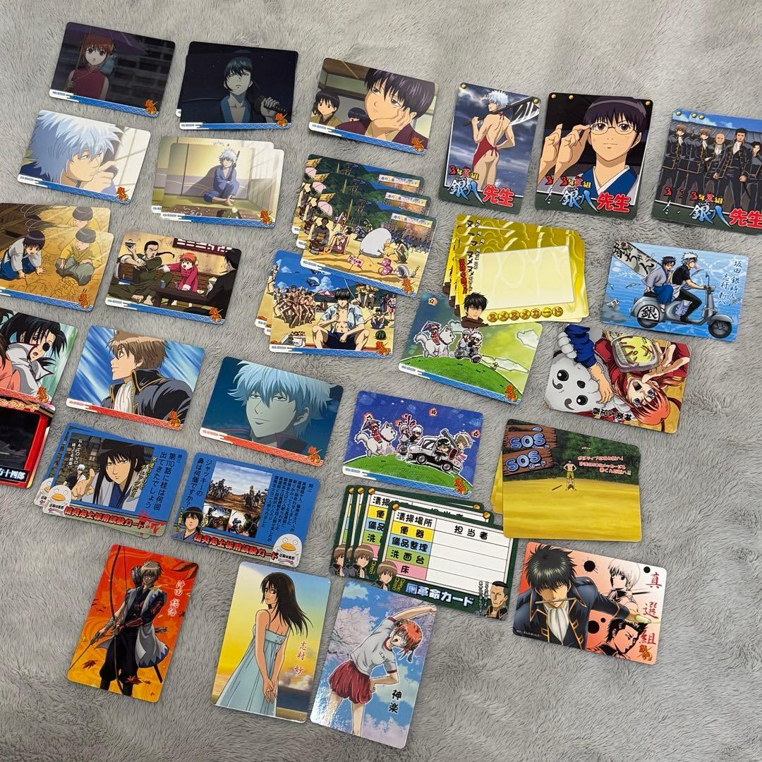 銀魂 クリアコレクション トレーディングカード カードダス約170枚セット