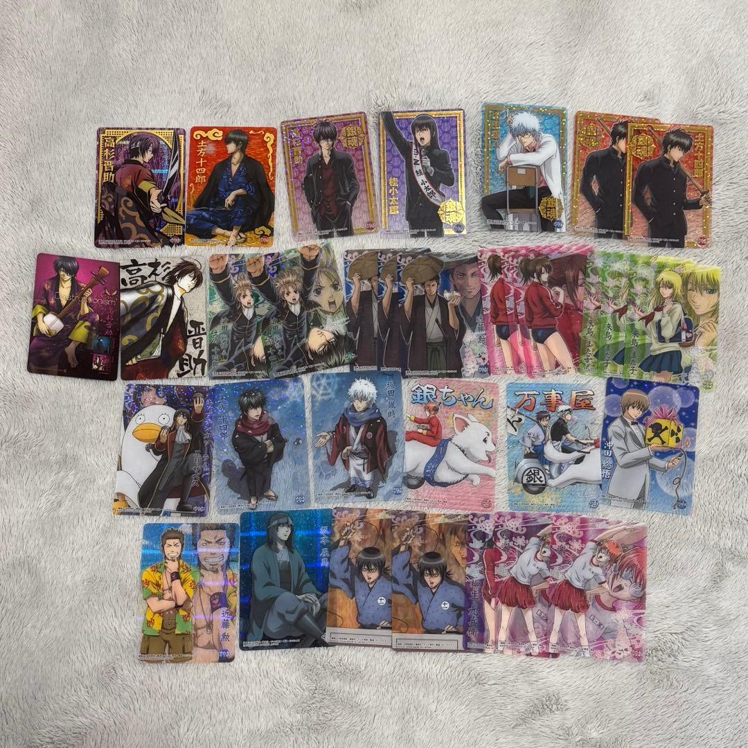 銀魂 クリアコレクション トレーディングカード カードダス約170枚セット