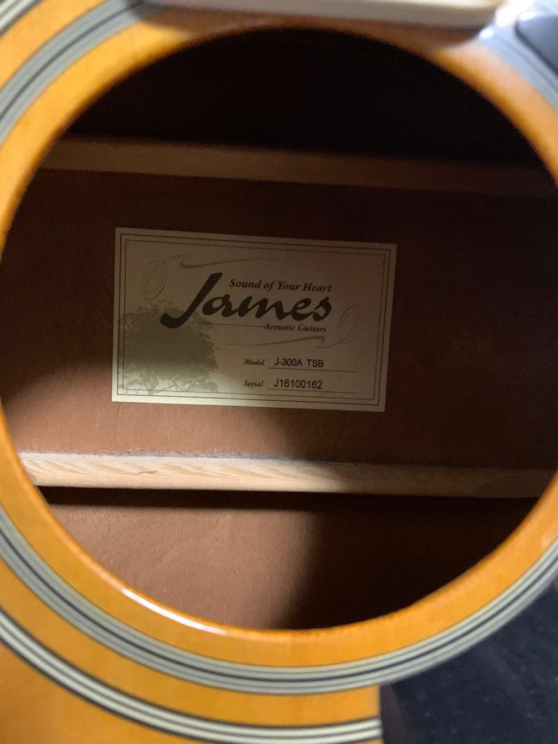 James ジェームス アコースティックギター J-300A