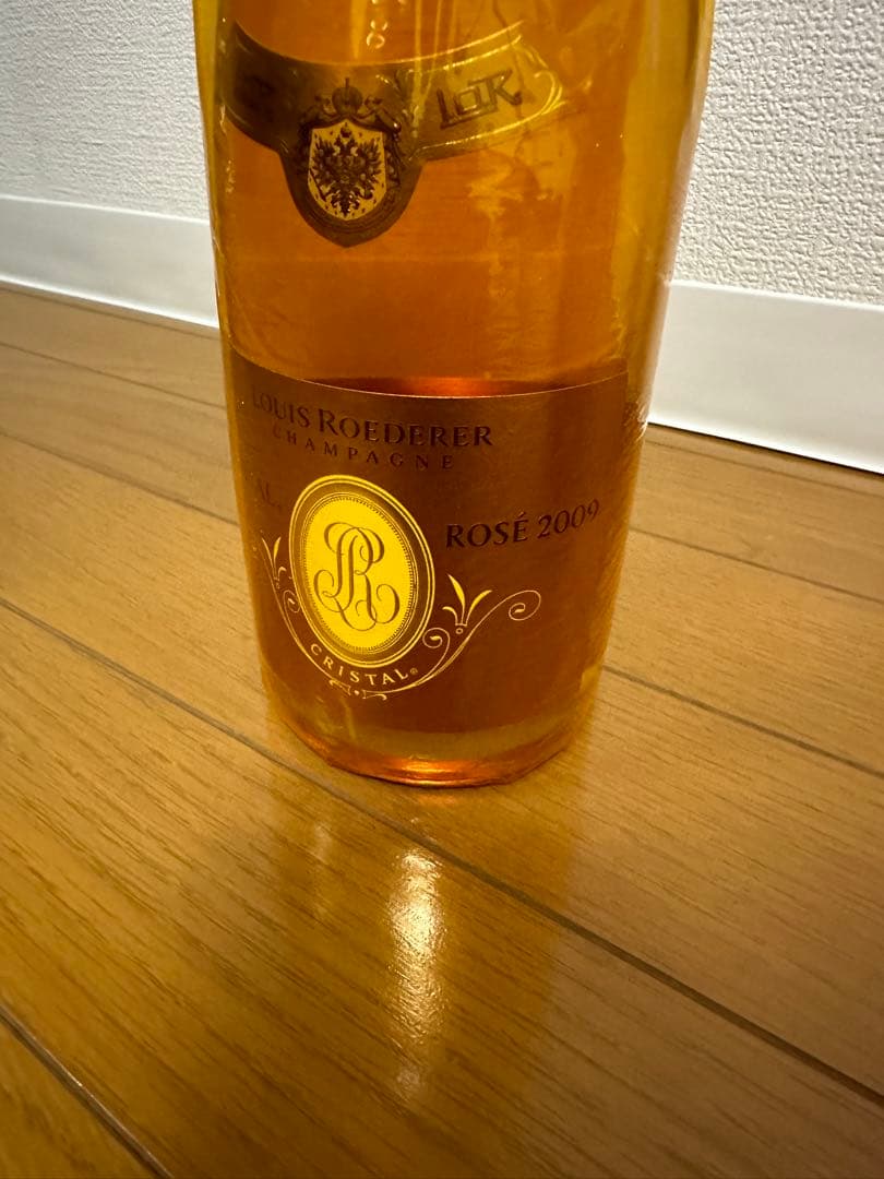 クリスタル　ロゼ 2009 シャンパン