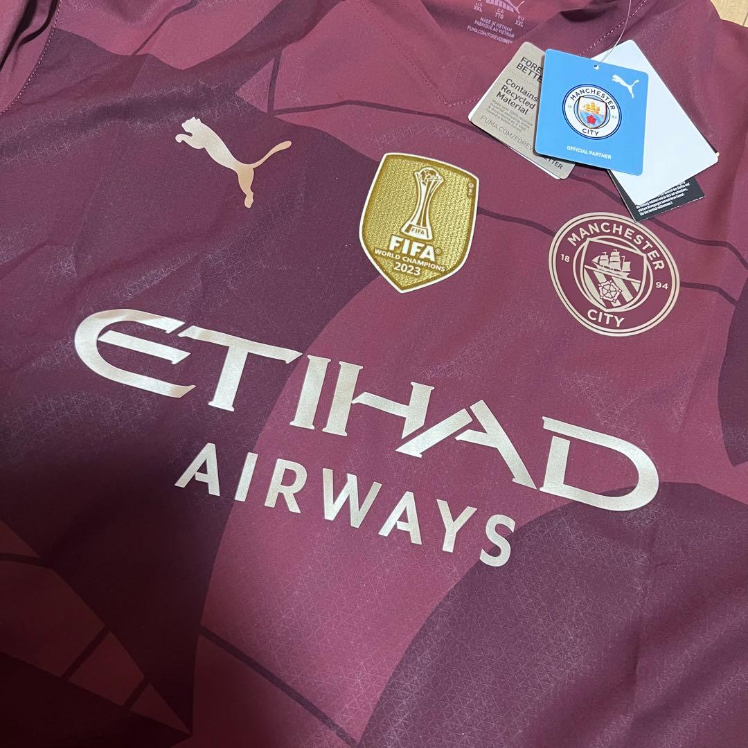 【新品未使用】24/25マンチェスターシティ No.10グリーリッシュ3rd
