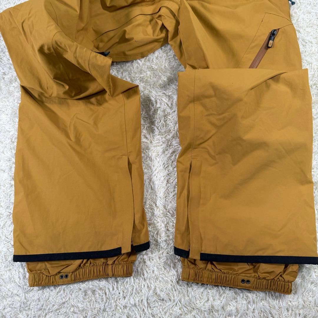 【訳アリ】バートン　ak　メンズ　GORE　CYCLIC　PT　黄土色　M相当