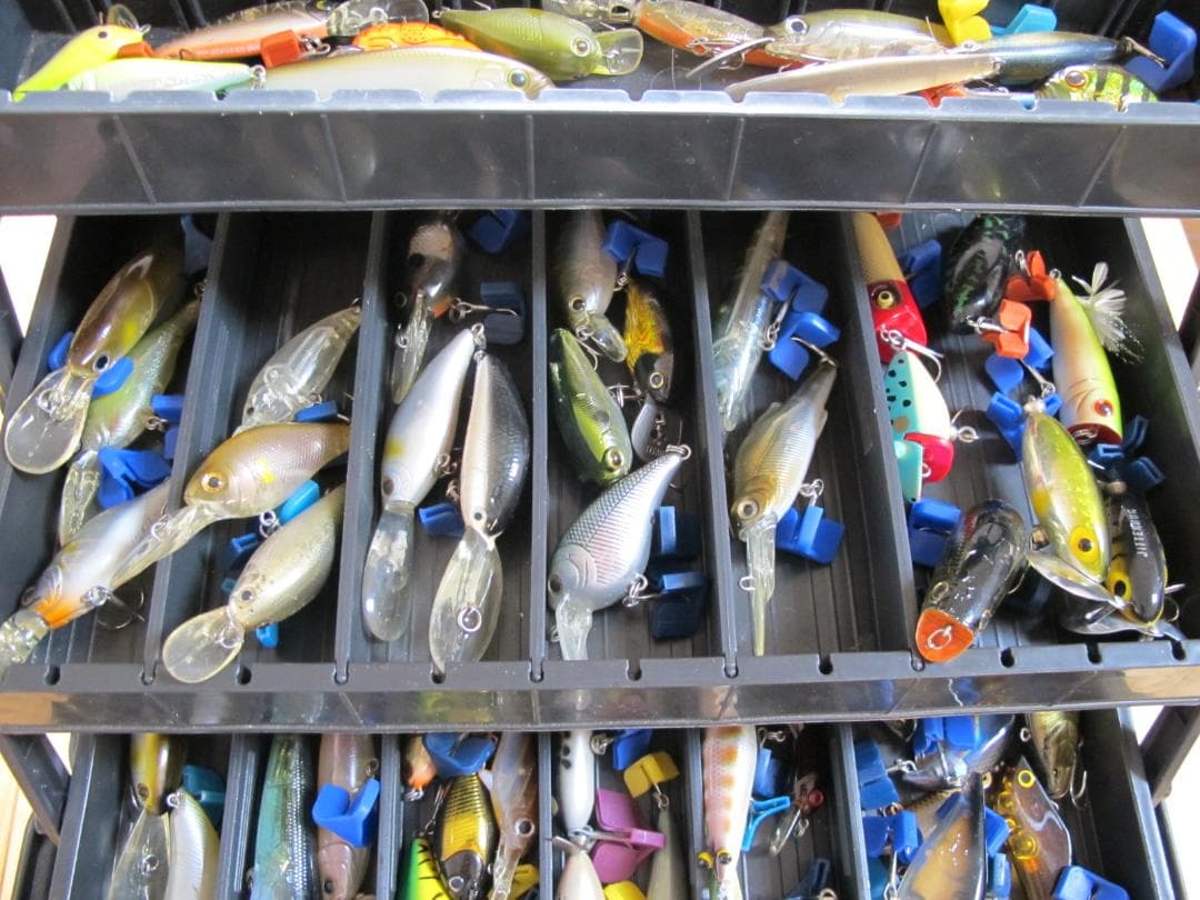 バス釣り引退セット　新品・中古ルアー