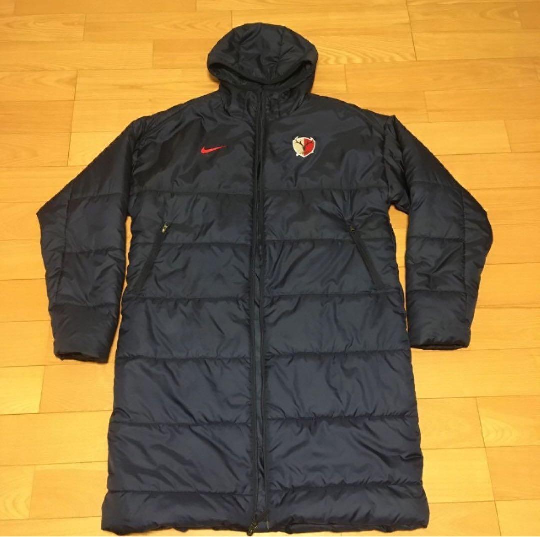 【選手/スタッフ絶賛着用中】鹿島アントラーズ　ダウンコート　選手支給品　新品③