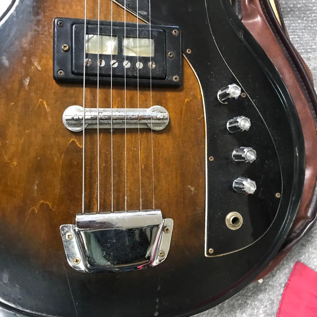 古いエレキギター　詳細不明