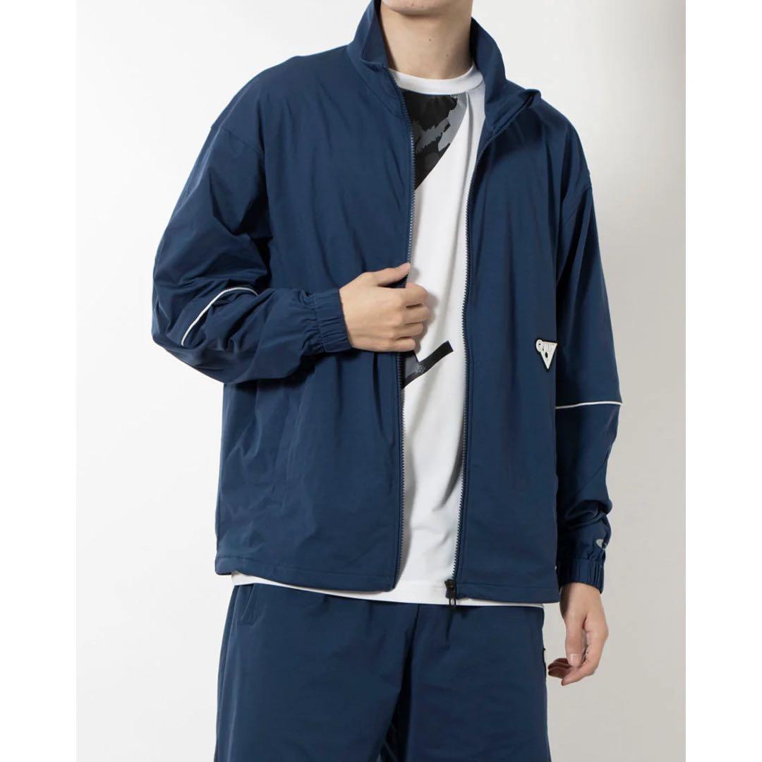 OAKLEY ストレッチ スタンドカラージャケット＆パンツ セットアップ　L