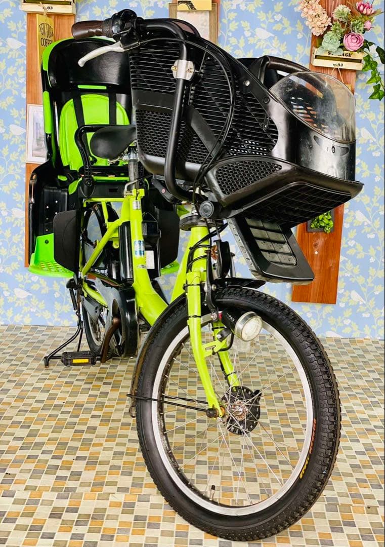 2403ヤマハ3人乗り対応20インチ子供乗せ電動アシスト自転車