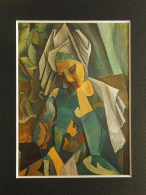 PICASSO【女王イザボー】、高級画集画、状態良好、新品高級額装付