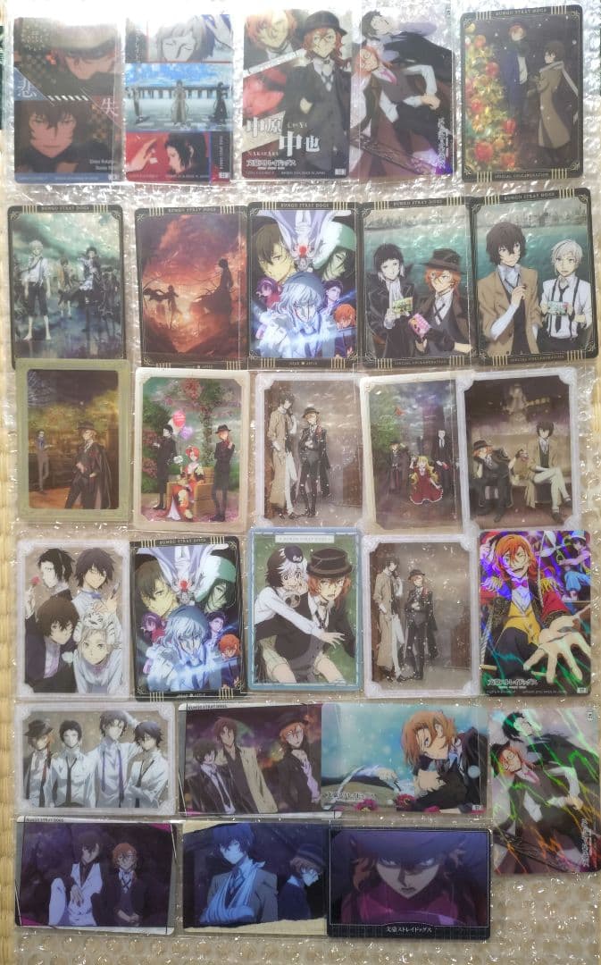 カード　中也　太宰　芥川　文豪ストレイド　DEAD　APPLEッグス