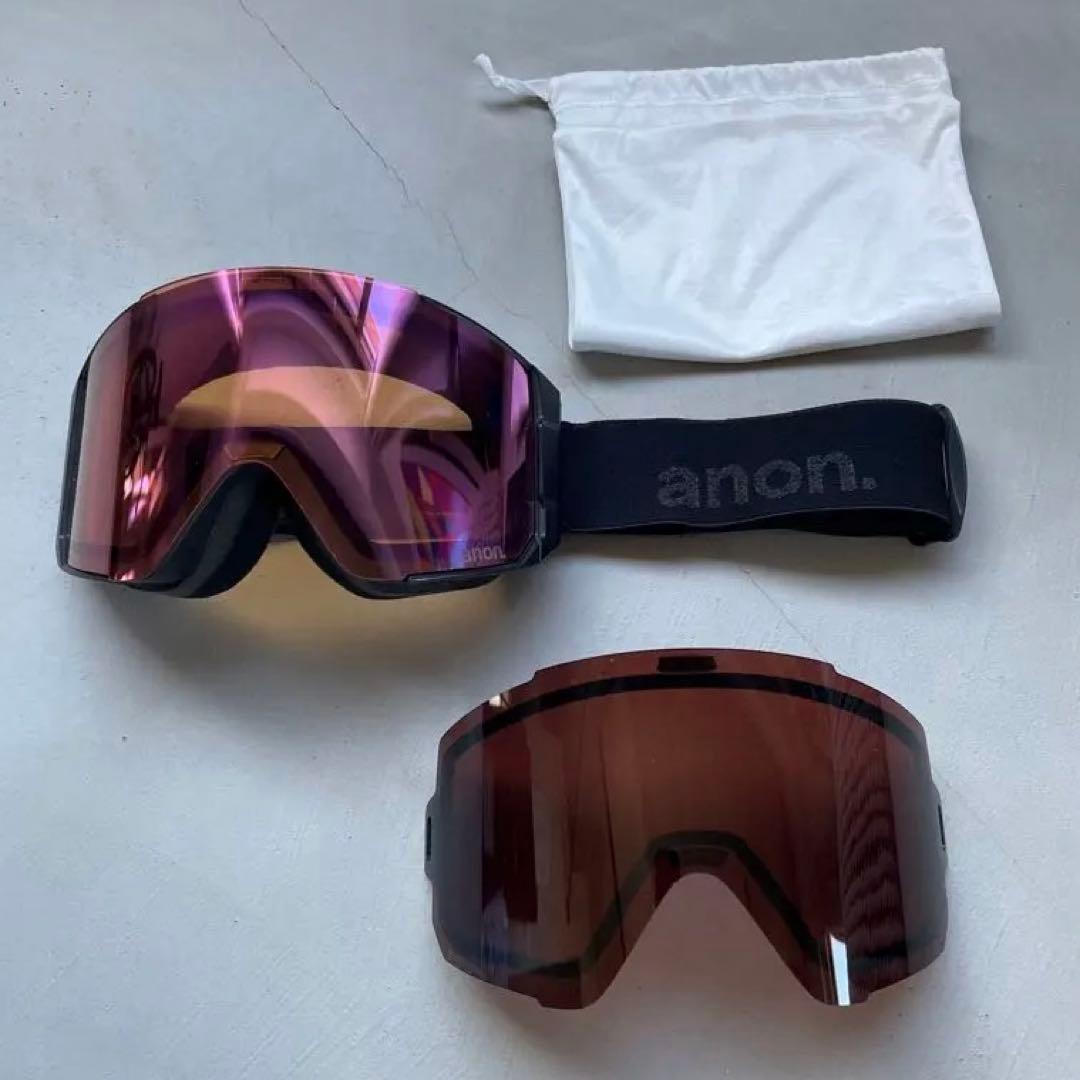 スキー・スノーボードアクセサリー ANON SYNC SonarSmoke+Perceive CloudyPink