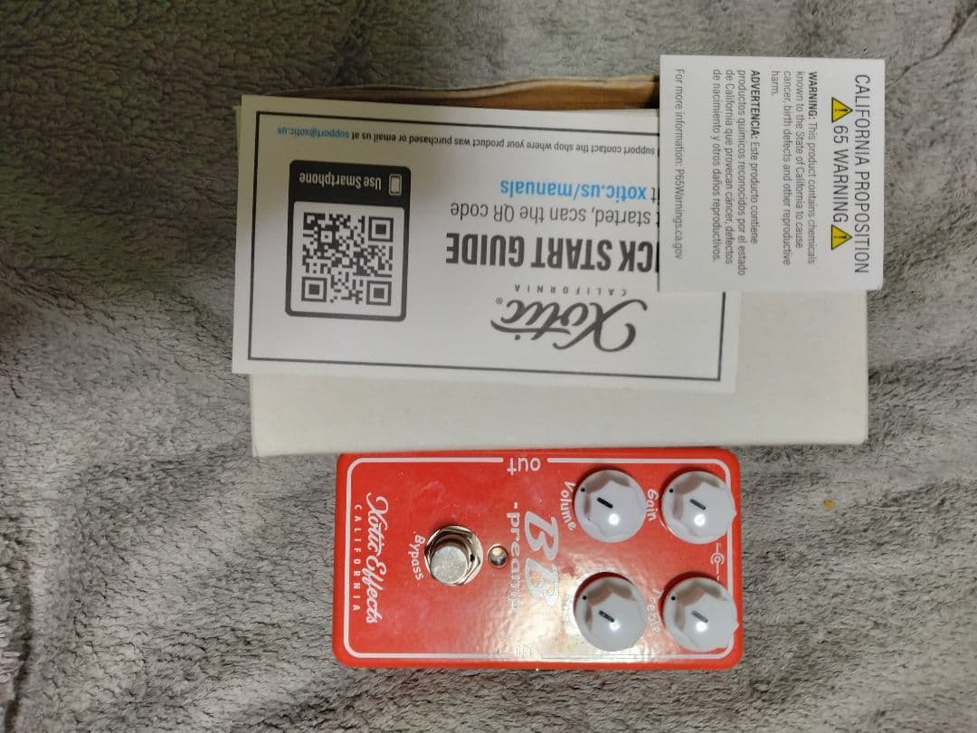 Xotic effects BB preamp オーバードライブ