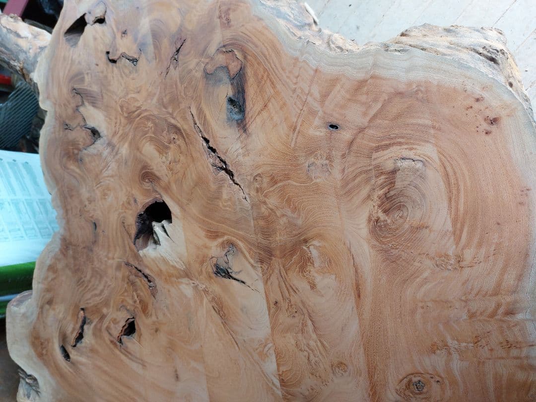 岐阜県高山発☆ケヤキ 一枚板 アンティーク 欅