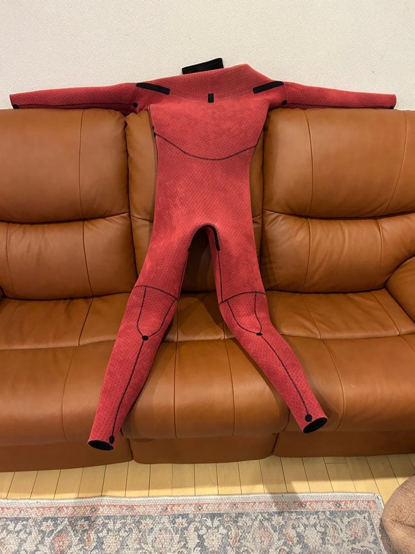 RIFS ウェットスーツ 黒　5x3 セミドライ　フロントジップ