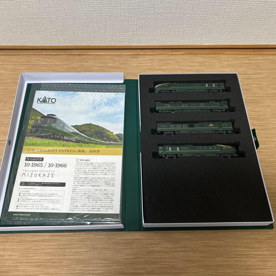 KATO Nゲージ TWILIGHT EXPRESS 瑞風 4両基本セット