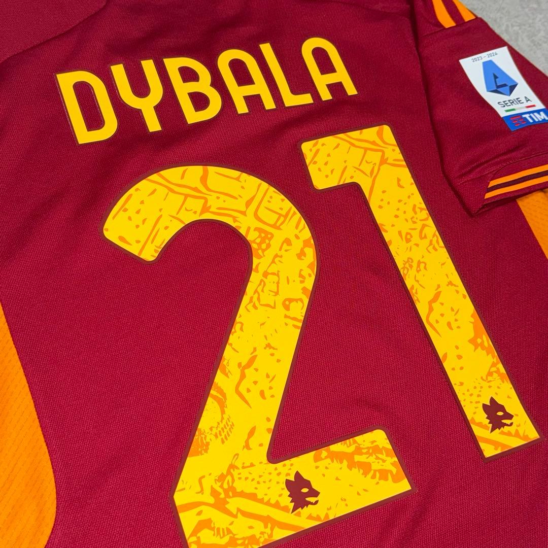 【新品タグ付】ローマ 23/24 #21 ディバラ ユニフォーム S